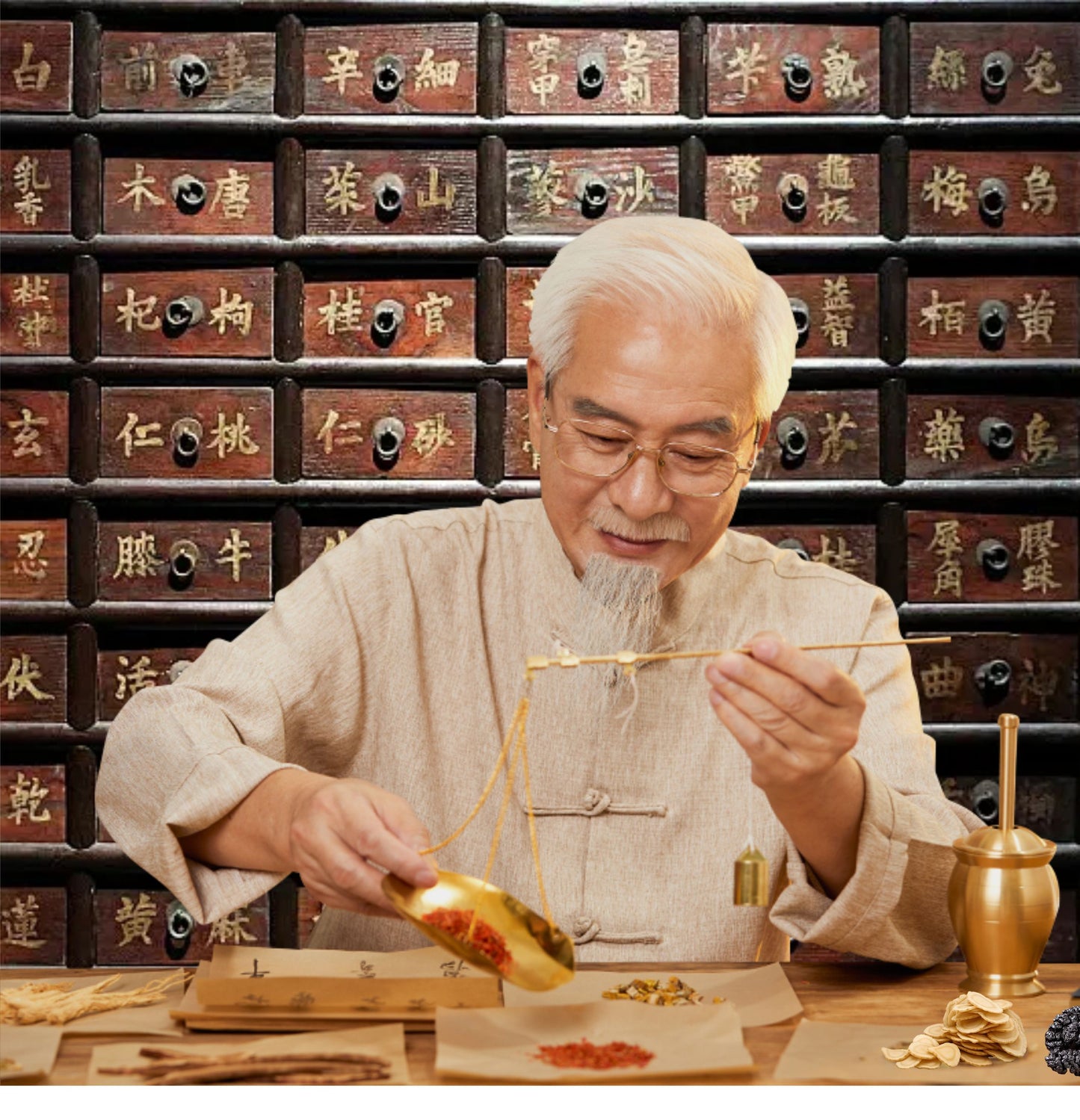 Natural Male Enhancement Tea: Maca-Ginseng-Polygonatum | Eight Treasures Formula