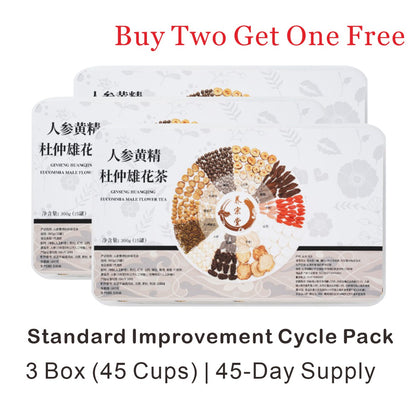 Natural Male Enhancement Tea: Maca-Ginseng-Polygonatum | Eight Treasures Formula