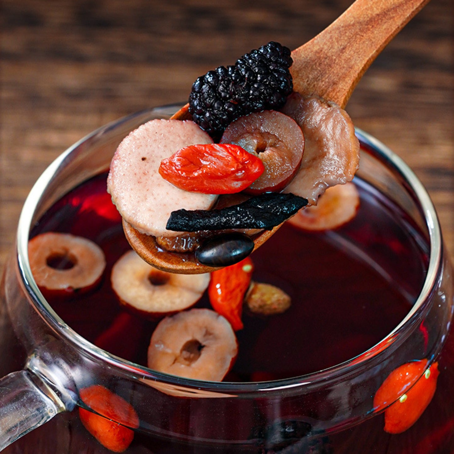 Natural Male Enhancement Tea: Maca-Ginseng-Polygonatum | Eight Treasures Formula